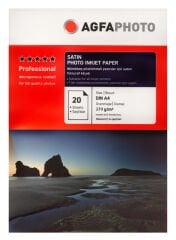 Agfaphoto Photo Paper 270g, 20 Sheets, A4 Inkjet Paper, Matte.
