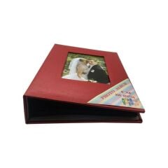 4X6 (10X15) 200'lük Fotoğraf Albüm Kırmızı