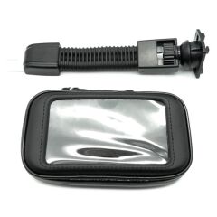 Telefon Tutucu Su Geçirmez Motorsiklet Bisiklet Atv Oto Aksesuarları JX100 Siyah