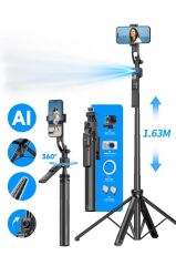 Torima C17 Telefon Tutucu Çok Amaçlı 1.6m Tripod Kamera Tripod
