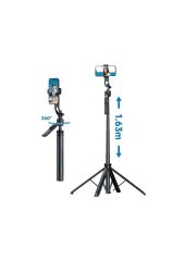 Tripod Çok Amaçlı 1.6M Kamera Telefon Tutucu C17 Siyah