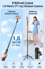 Tripod Çok Amaçlı 1.6M Kamera Telefon Tutucu C17 Siyah
