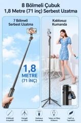 Tripod Çok Amaçlı 1.6M Kamera Telefon Tutucu C17 Siyah