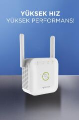Torima WR-25 Siyah Wifi Sinyal Yakınlaştırıcı Güçlendirici Router 300Mbps