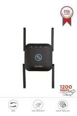 Wifi Sinyal Güçlendirici Yakınlaştırıcı Pro Router AC24 Siyah
