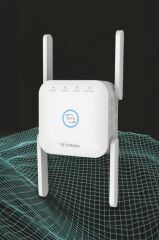 Wifi Sinyal Güçlendirici Yakınlaştırıcı Pro Router AC24 Beyaz