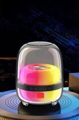 Torima BTS-1843 Siyah Kablosuz Taşınabilir RGB Işıklı Bluetooth Hoparlör Speaker