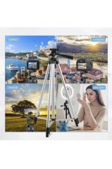 Tripod Profesyonel Su Terazili 102 CM Telefon Tutucu 3120A