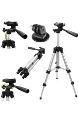 Tripod Profesyonel Su Terazili 102 CM Telefon Tutucu 3120A