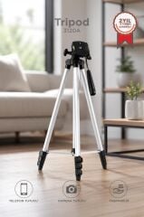Tripod Profesyonel Su Terazili 102 CM Telefon Tutucu 3120A