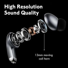 Bluetooth Kulaklık Kulak İçi Kablosuz Kulaklık LP5 Siyah