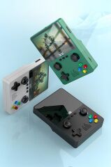 Torima X6 Yeşil 4000+ Klasik Oyunlu 3.5 İnç IPS Ekran Kablosuz Atari Retro Oyun Konsolu