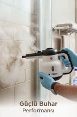 Buharlı Temizleyici Halı Koltuk Cam Zemin Araba ve Mutfak Temizleme Buhar Makinesi CB902A