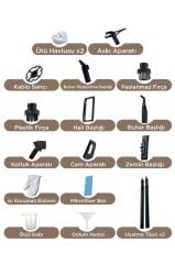 Buharlı Temizleyici Halı Koltuk Cam Zemin ve Mutfak Temizleme Buhar Makinesi CB08C