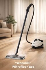 Buharlı Temizleyici Halı Koltuk Cam Zemin ve Mutfak Temizleme Buhar Makinesi CB08C