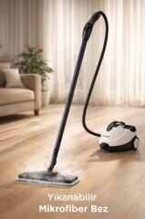 Buharlı Temizleyici Halı Koltuk Cam Zemin ve Mutfak Temizleme Buhar Makinesi CB08C