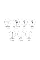 Halı ve Koltuk Yıkama Cam Temizleme Leke Çıkartma Makinesi CX002B Beyaz