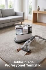 Halı ve Koltuk Yıkama Makinesi 6 Başlıklı Cam Temizleme Leke Çıkartma Makinesi CX002B Beyaz