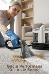 Halı ve Koltuk Yıkama Cam Temizleme Leke Çıkartma Makinesi V22B Beyaz
