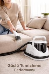 Halı ve Koltuk Yıkama Makinası Leke Çıkartma Makinesi JJB747II Beyaz