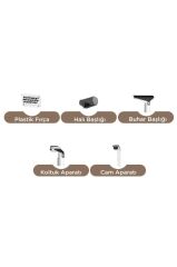 Halı ve Koltuk Yıkama Makinası Leke Çıkartma Makinesi JJB747II Beyaz