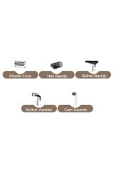 Halı ve Koltuk Yıkama Makinası Leke Çıkartma Makinesi JJB747II Beyaz