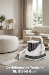 Halı ve Koltuk Yıkama Makinası Leke Çıkartma Makinesi JJB747II Beyaz