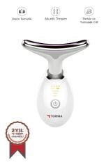 Ems Yüz ve Boyun Kırışıklık Bakım Destekli Gıdı ve Sarkma Önleyci Güzellik Cihazı ES1081 Beyaz