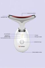 Torima ES-1081 Yüz Ve Boyun Kırşıklık Giderici Ems Güzellik Cihazı Gıdık,Sarkma,Kırışıklık Önleyici