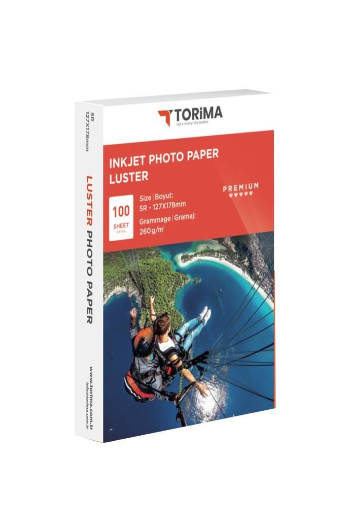 Fotoğraf Kağıdı 100 Adet 260 Gr (13X18) Inkjet Kağıt Mat