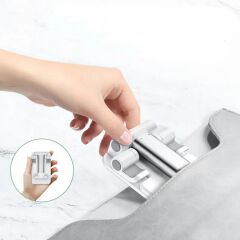 Torima JX-008 Çift Destekli Telefon / Tablet Tutucu Kaymaz Silikon Pedli Beyaz