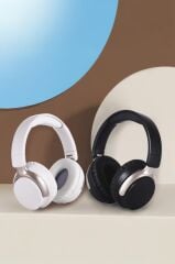 Torima HD-30 Bej Kulak Üstü Kablosuz 5.3 ANC Bluetooth Kulaklık