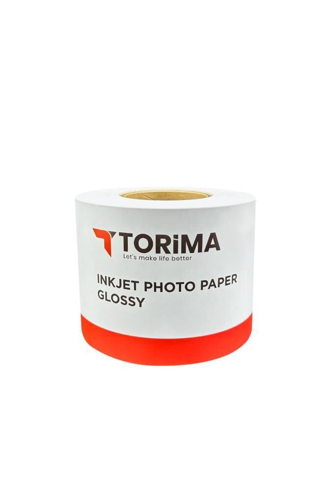 Torima İnkjet Fotoğraf Kağıdı 12.7x65 Metre Parlak DX100 Yazıcıya Uyumlu