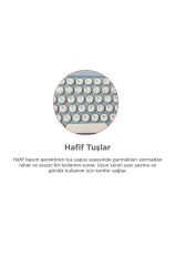 Bluetooth Kablosuz Klavye Mouse Seti TMK08 Mavi