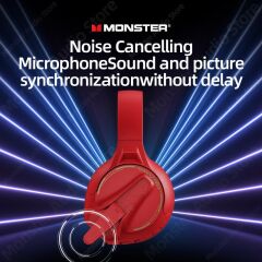 Storm Bluetooth Kulaklık Kulak Üstü Kablosuz Kulaklık XKH03 Kırmızı