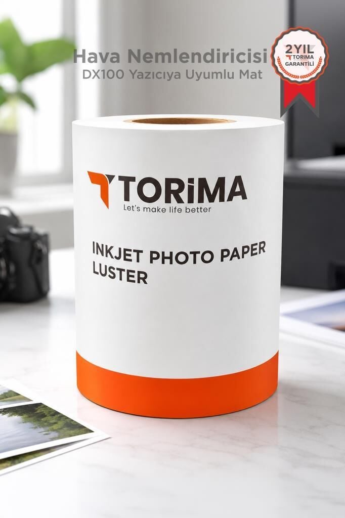 Fotoğraf Kağıdı 20.3X65 Inkjet Kağıt DX100 Yazıcıya Uyumlu Mat
