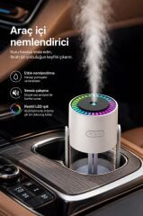 Hava Nemlendiricisi Buhar Makinesi Işıklı Yıldız Projektör Humidifier CL28S Beyaz