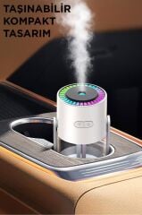 Hava Nemlendiricisi Buhar Makinesi Işıklı Yıldız Projektör Humidifier CL28 Beyaz