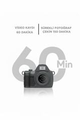 Dijital Fotoğraf Makineleri Video Mini Kamera 2K Video 128GB Destekli CMR42 Siyah