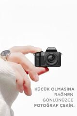 Dijital Fotoğraf Makineleri Video Mini Kamera 2K Video 128GB Destekli CMR42 Siyah
