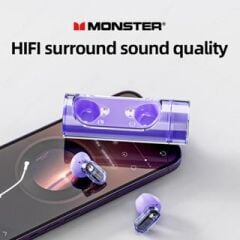 Monster Airmars XKT13 Gaming Bluetooth Kulaklık Mor
