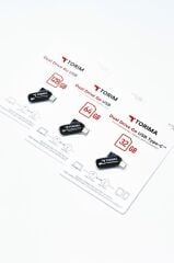 USB Flash Bellek Type C OTG Çift Sürücülü 128GB Siyah