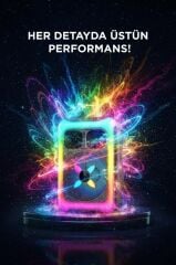 Bluetooth Hoparlör Rgb Işıklı USB TF FM 12W Kablosuz Taşınabilir Speaker KTS-2452 Siyah