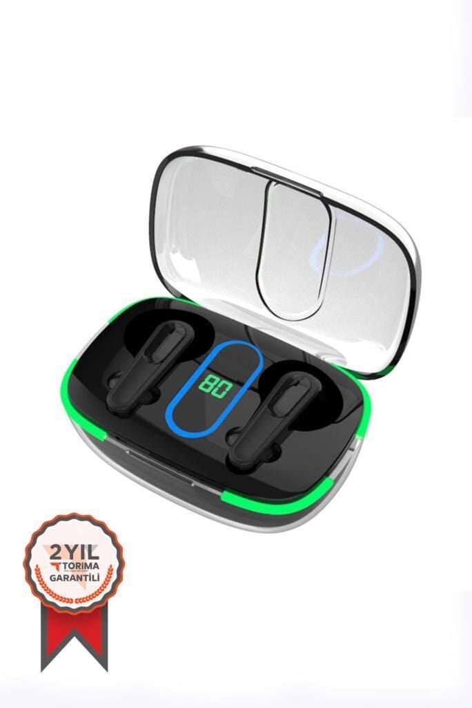 Bluetooth Kulaklık Kulak İçi Şarj Göstergeli Oyuncu Kulaklık Pro70 Siyah