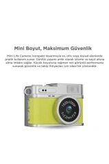Dijital Fotoğraf Makineleri Video Kamera Mini Anahtarlık 1080P CMR35 Sarı