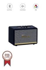 Bluetooth Hoparlör Nostaljik Kablosuz Speaker D35 Siyah