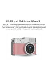 Dijital Fotoğraf Makineleri Video Kamera Mini Anahtarlık 1080P CMR35 Pembe