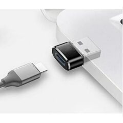Dönüştürücü Adaptör Usb to Type-C 3.0 Usb YD68 Siyah