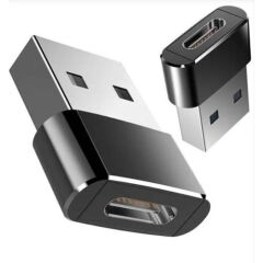 Dönüştürücü Adaptör Usb to Type-C 3.0 Usb YD68 Siyah