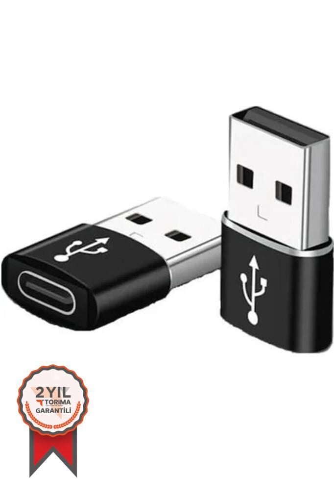 Dönüştürücü Adaptör Usb to Type-C 3.0 Usb YD68 Siyah